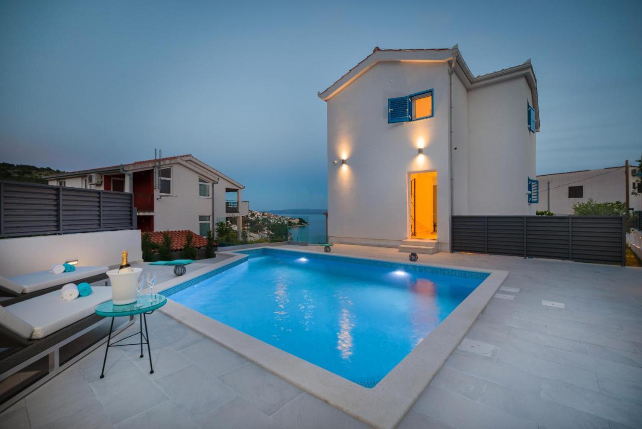 Villa Miholina - With Heated Swimming Pool Trogir Ngoại thất bức ảnh